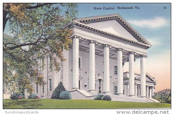 State Capitol Richmond Virginia 1957 - Richmond