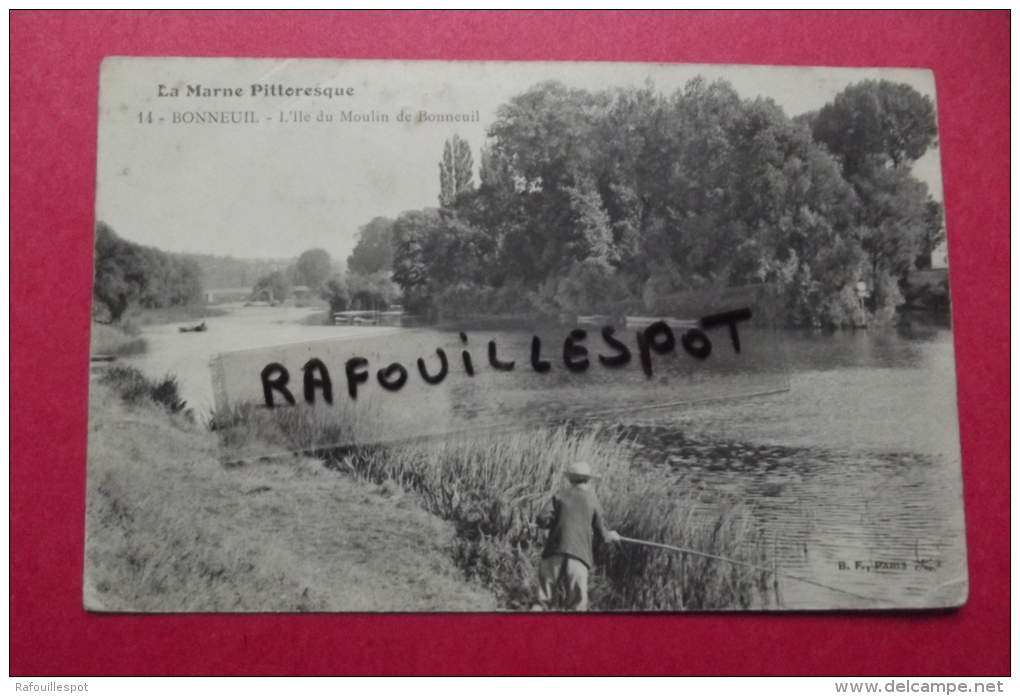 Cp Bonneuil  L'ile Du Moulin De Bonneuil - Bonneuil Sur Marne