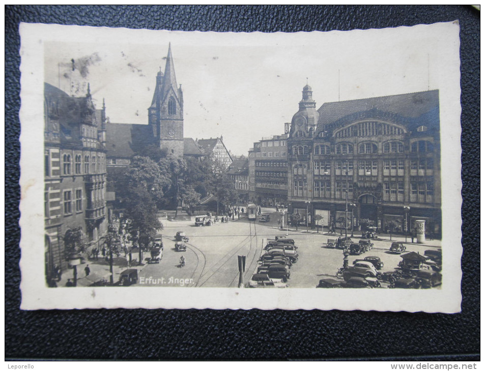 AK ERFURT Anger  Auto Ca.1940 //// D*17956 - Erfurt