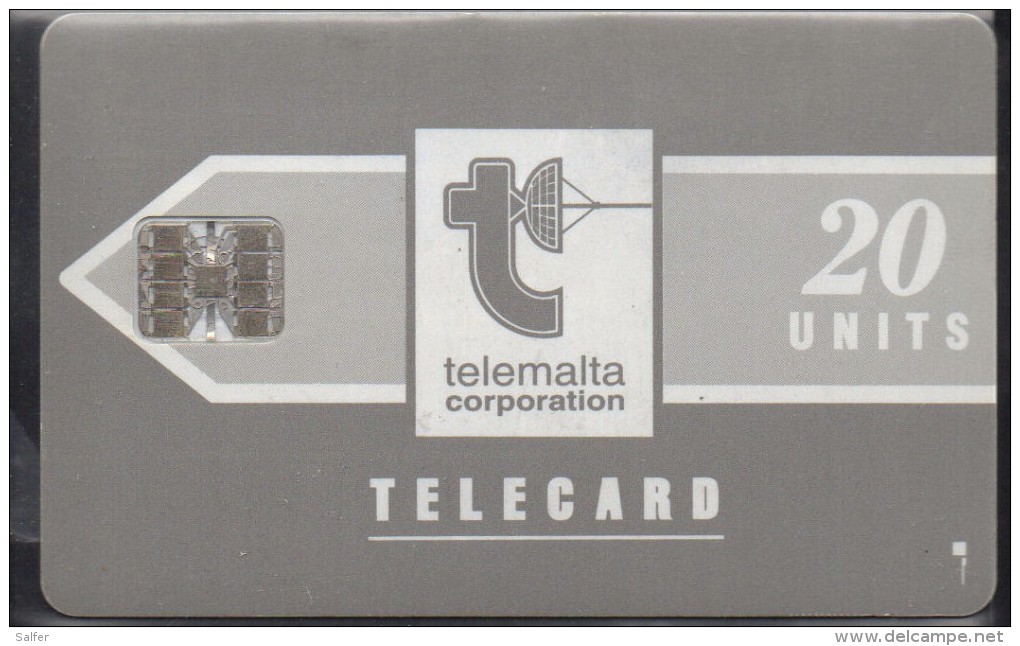 MALTA - TELEFONKARTE  20 Units Verwendet / Used - Malta