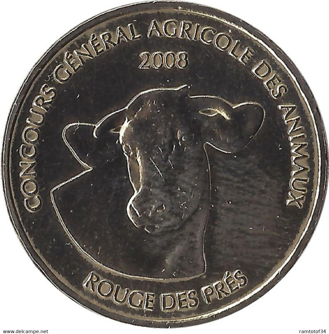 2008 MDP154 - PARIS - Concours Général Agricole 2 (rouge Des Près) / MONNAIE DE PARIS - 2008