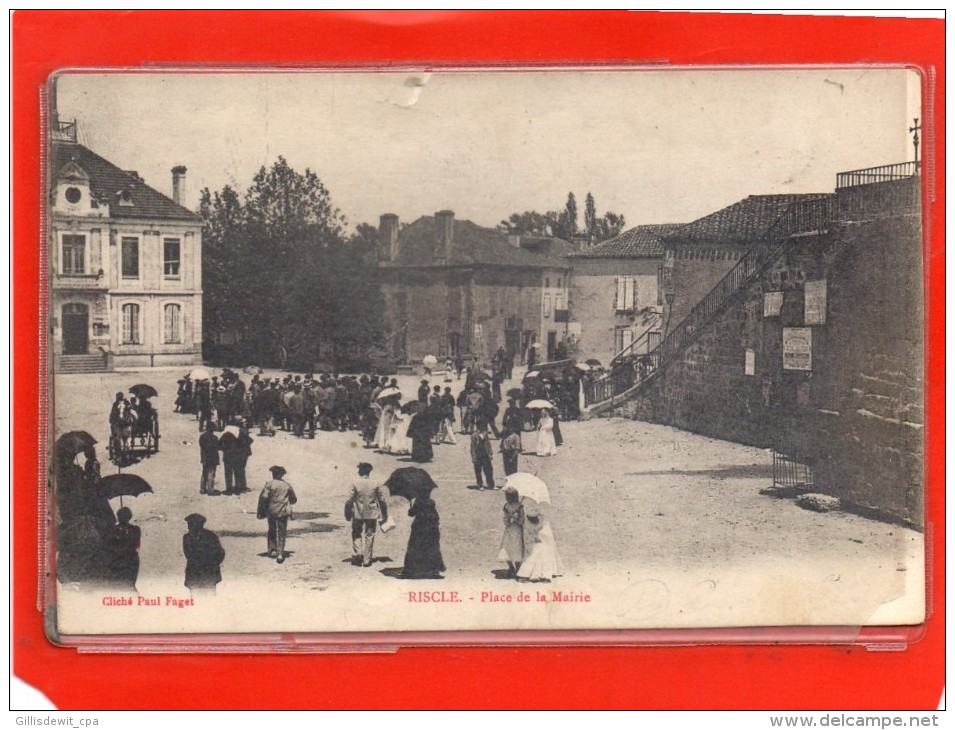 - RISCLE - Place De La Mairie - Riscle