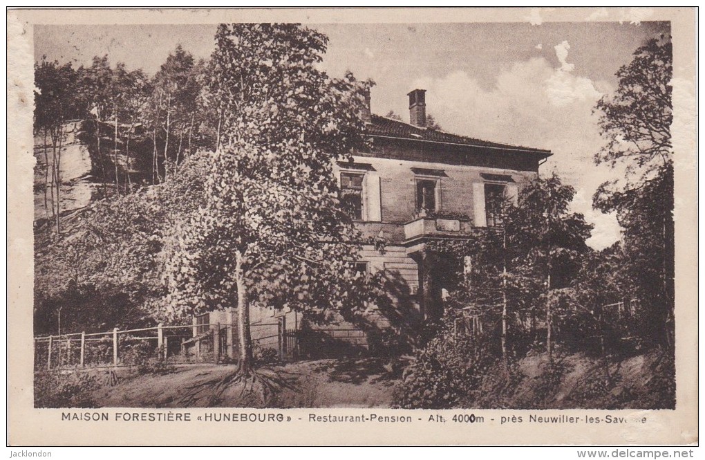 67 - Maison Forestière HUNEBOURG Restaurant Pension Près NEUWILLER LES SAVERNE - Dambach-la-ville