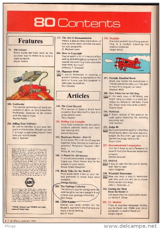 80micro - N°36 - January 1983 - Informatique/ IT/ Internet