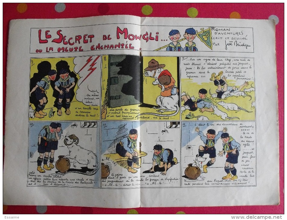 Les Enfants De France. Figaro. N° 46 De 1930. Scoutisme, Peau Rouge, Mowgli - 1900 - 1949