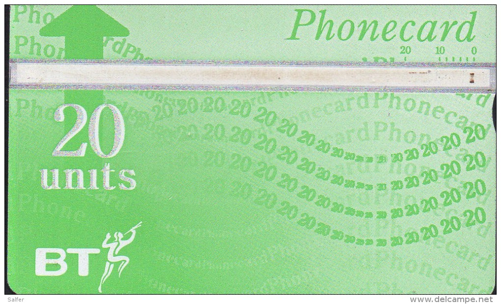 BRITISH TELECOM - Phonecard 20 Units  Used - BT Kaarten Voor Hele Wereld (Vooraf Betaald)