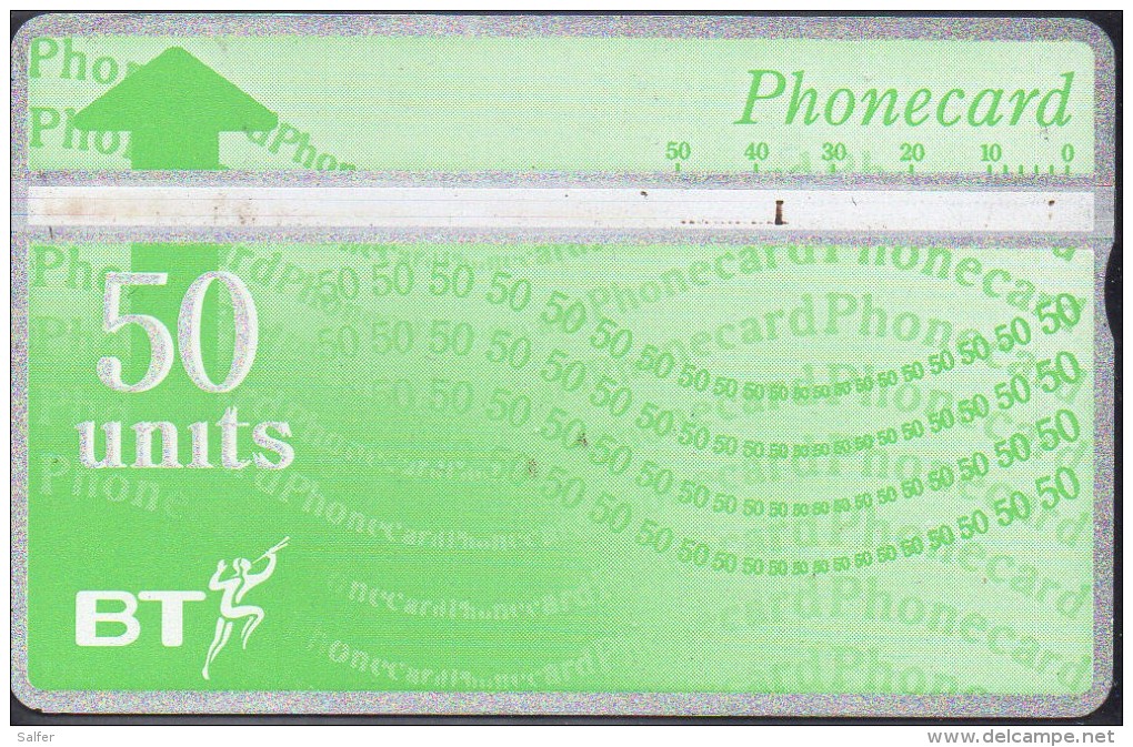 BRITISH TELECOM - Phonecard 50 Units  Used - BT Cartes Mondiales (Prépayées)