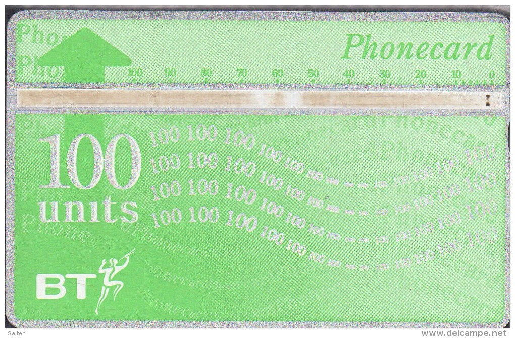 BRITISH TELECOM - Phonecard 100 Units  Used - BT Kaarten Voor Hele Wereld (Vooraf Betaald)