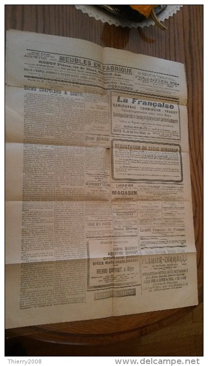 Journale Du Mardi 25 Novembre 1911 Etat Bien - Newspapers