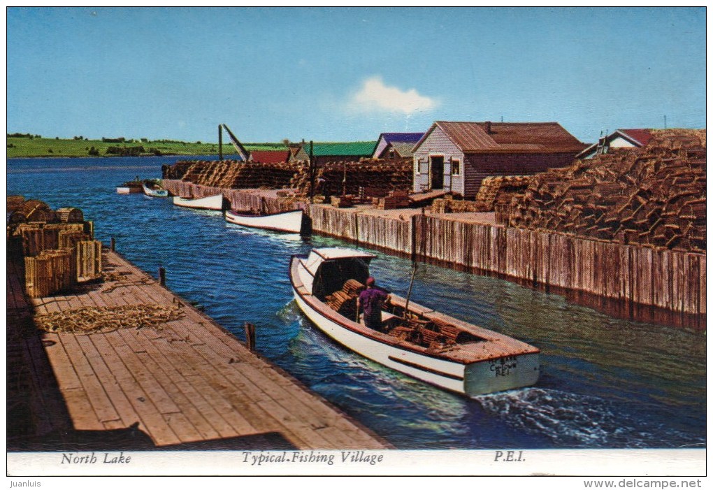 North Lake - Typical Fishing Village - Cartes Modernes