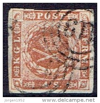 DENMARK  #  FROM 1854   MICHEL DK 4 I - Used Stamps