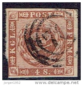 DENMARK  #  FROM 1858   STANLEY GIBBONS 15 - Oblitérés