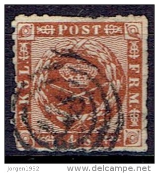 DENMARK  #  FROM 1863   MICHEL DK 9 - Used Stamps