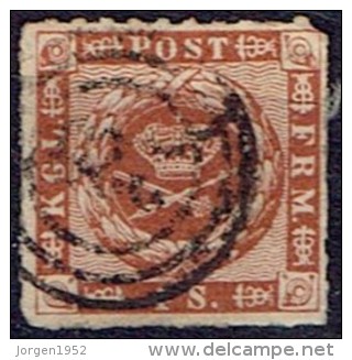 DENMARK  #  FROM 1863   MICHEL DK 9 - Used Stamps