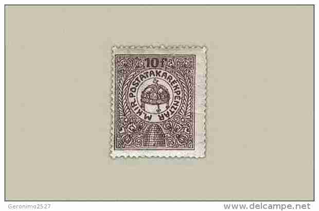 HUNGARY 1916 HISTORY Post ECONOMY - Fine Set MNH - Unused Stamps