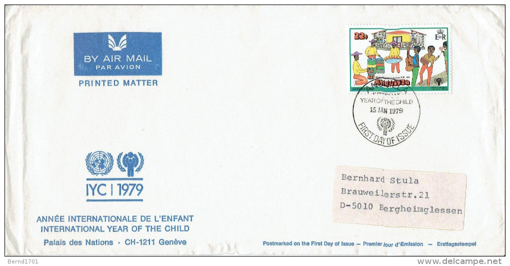 Anguilla - Mi-Nr 332 FDC (k371) - Anguilla (1968-...)