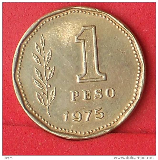 ARGENTINA  1  PESO  1975   KM# 69  -    (Nº12817) - Argentine