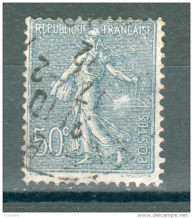 Collection FRANCE ; 1921-22 ; Type Semeuse Lignée ; Y&T N° 161 ; Lot :  ; Oblitéré - 1903-60 Semeuse Lignée