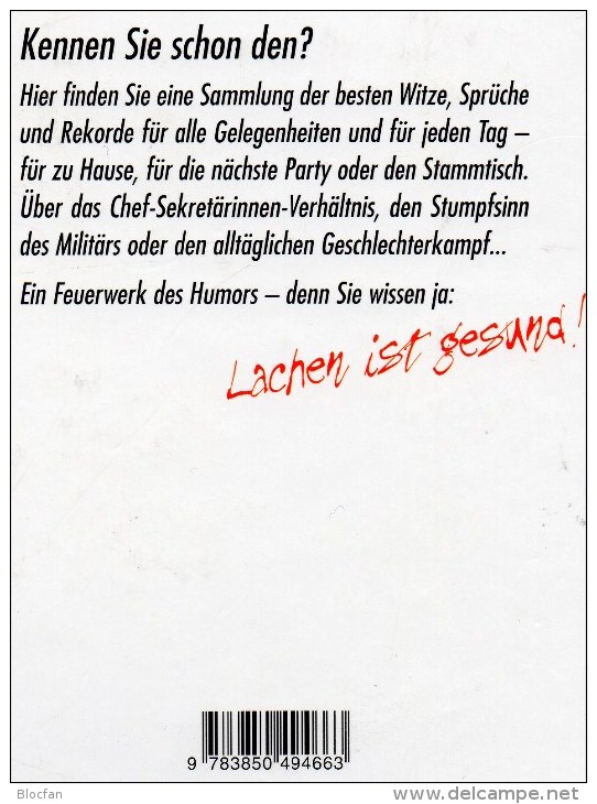 1000 Witze Sprüche Humor Mit 4x Humorkarte Pfadfinder Liechtenstein 360/1,FDC 1+2 O 61€ Fackelzug Scouts Maxicards Of FL - Sachbücher