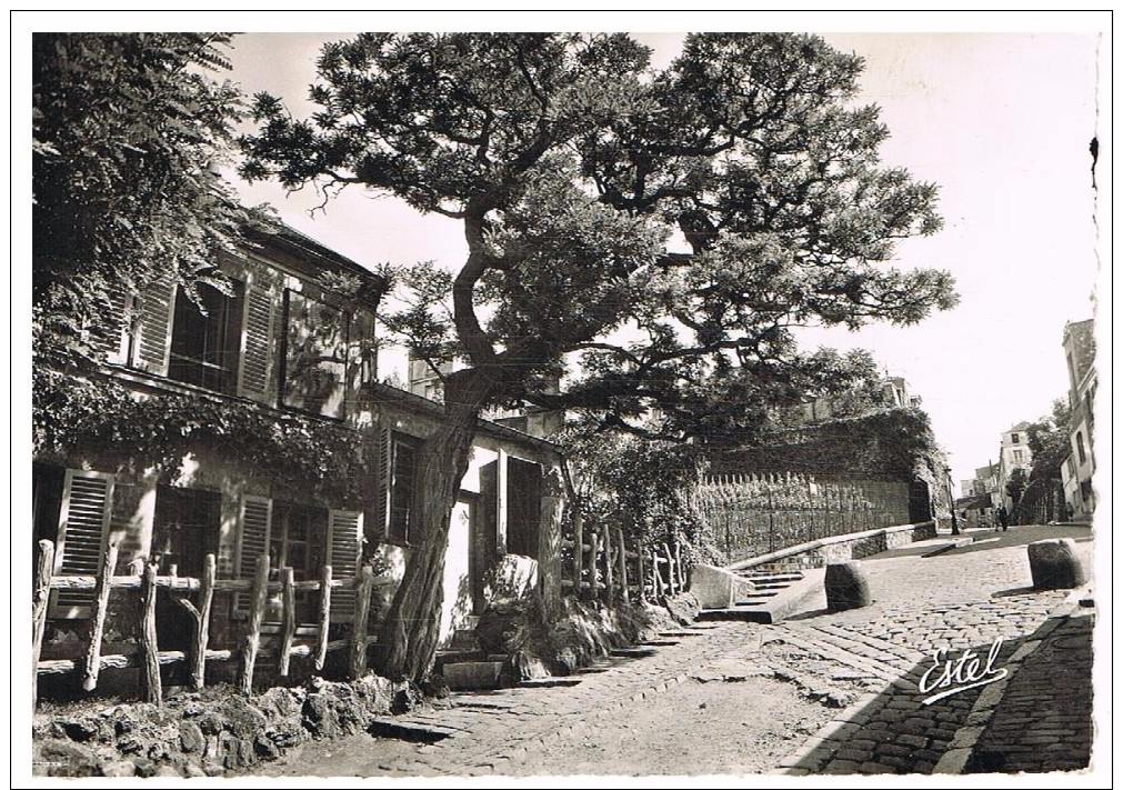 Paris : Le Vieux Montmartre, Cabaret"le Lapin Agile" Et Les Vignes De Montmartre - Cafés, Hôtels, Restaurants