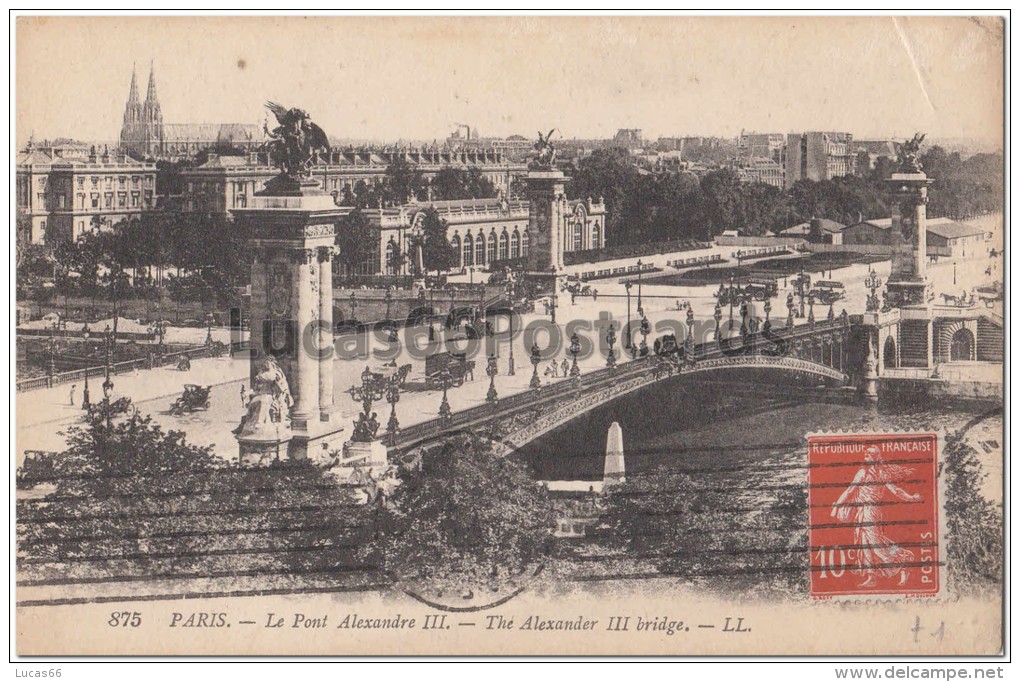 Paris - Le Pont Alexandre III - Ponts