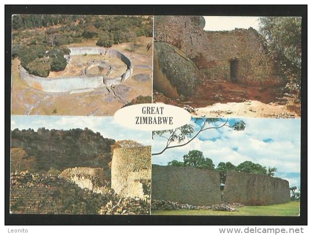 ZIMBABWE Simbabwe Great Enclosure Acropolis Valley Of Ruins 1985 - Simbabwe