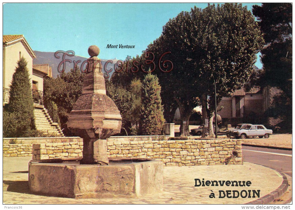 (84) Bedoin - Bienvenue - Mont Ventoux - 2 SCANS - Autres & Non Classés