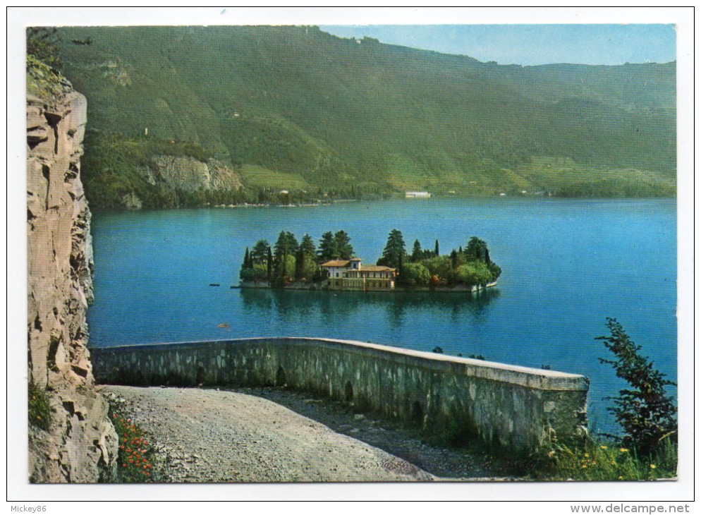 Suisse-1978-Carte Postale "Lac D'Iseo" Avec Joli Timbre Au Verso (500 Ans Imprimerie)--cachet SION-- - Storia Postale