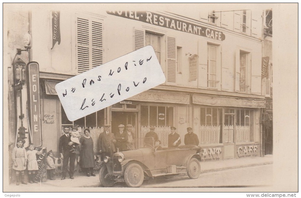 RIS ORANGIS  - Hôtel - Restaurant De La Mairie - Jean THIMONIER Propriétaire  ( Photo Ancienne Format Cpa  )  Rare - Ris Orangis
