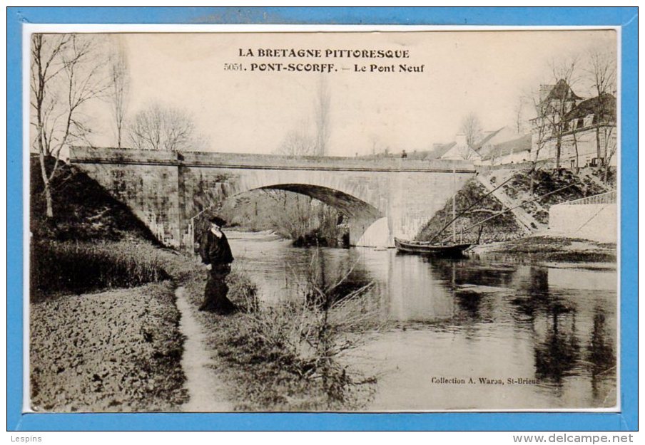 56 - PONT SCORFF -- Le Pont Neuf - Pont Scorff