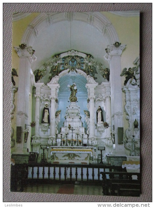 Sao Joao Del Rei, Minas Gerais. Interior Da Igreja Do Rosario. - Autres