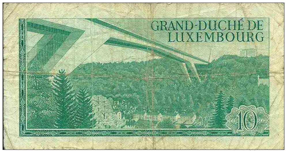 N1694 - Luxembourg: 10 Francs 1967 - Luxembourg