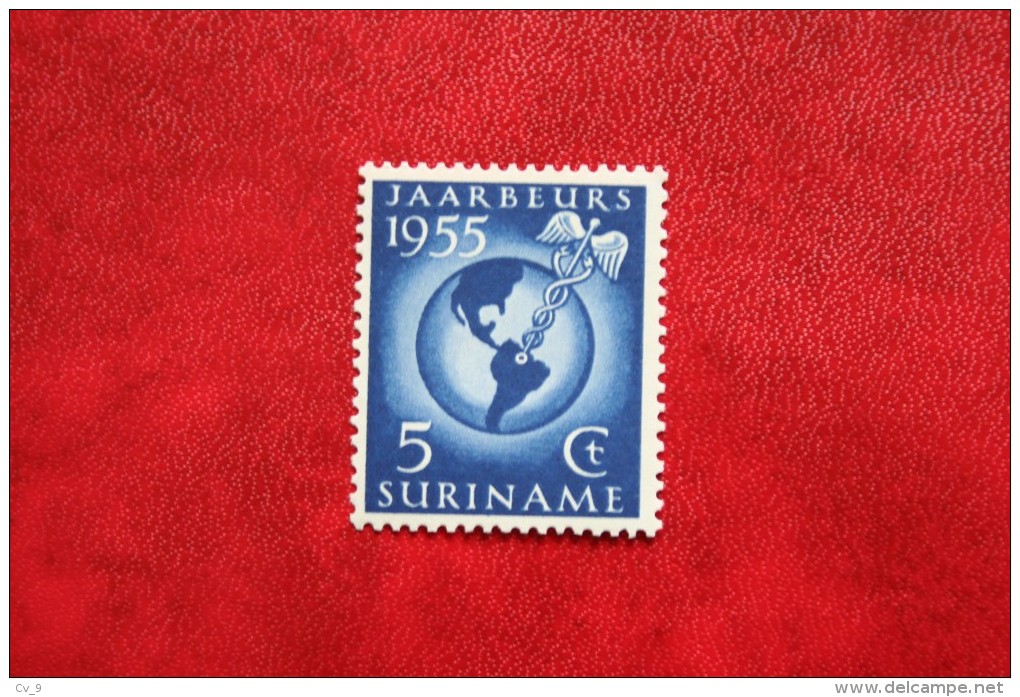 Jaarbeurs Te Paramaribo NVPH 323 Mi 358 1955 MH / Ongebruikt SURINAME / SURINAM - Surinam ... - 1975