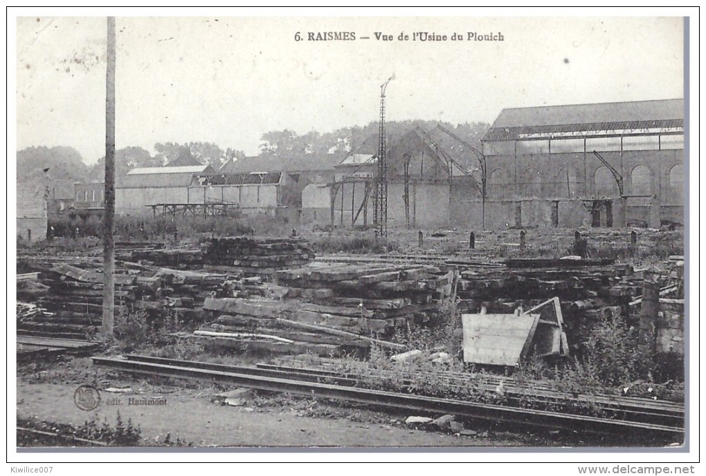 Raismes  Vue De L Usine Du  Plouich - Raismes