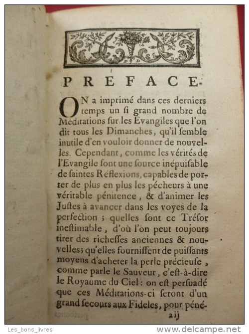 MÉDITATIONS SUR LES ÉVANGILES DE TOUS LES DIMANCHES DE L’ANNÉE - Antes De 18avo Siglo