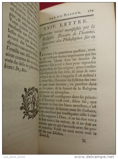 LETTRES D'UNE MÈRE A SON FILS POUR LUI PROUVER LA VÉRITÉ DE LA RELIGION CHRÉTIENNE