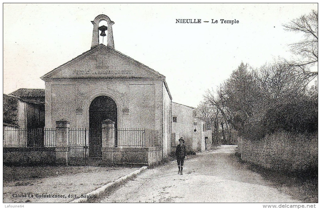 NIEULLE Sur SEUDRE - Le Temple Protestant - Autres & Non Classés