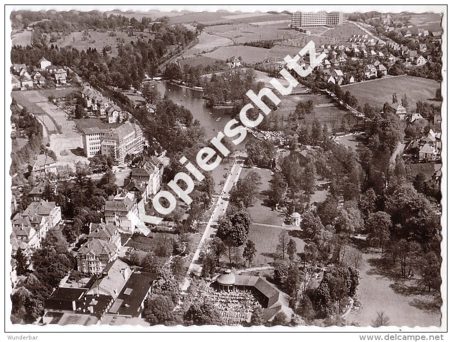 Bad Salzuflen, Luftbild 1960  (z3005) - Bad Salzuflen