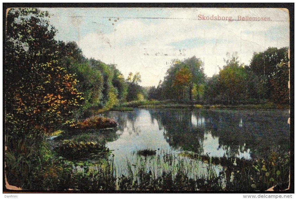 Denmark 1911 Cards Minr.53 Copenhagen  27-7 Haldrup 28-7-1911 Skodsborg  Bøllemosen  ( 5903 ) - Storia Postale