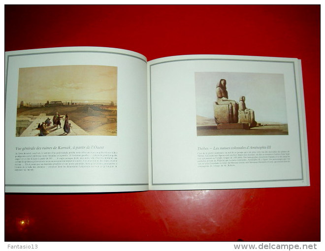 L´ Egypte  Dessins de David Roberts (1839)   Antiquité Art