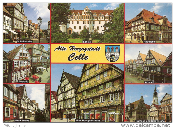 Celle - Mehrbildkarte 7 - Celle