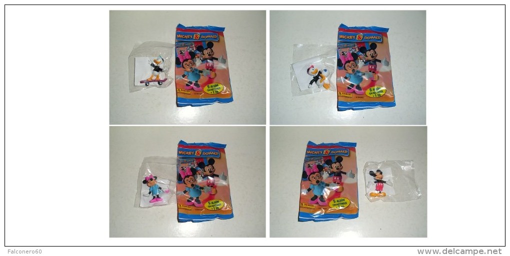 Panini  2011 / Personaggi  Disney  - MICKEY  &  DONALD  3D - Disney