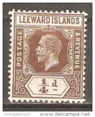 Leeward Islands 1912 SG 46a Mounted Mint. - Leeward  Islands