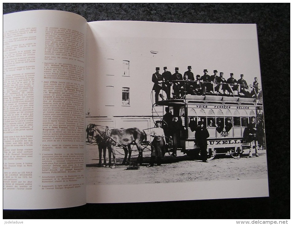 HISTOIRE DES TRANSPORTS PUBLICS A BRUXELLES Tome 1 La Belle Epoque Régionalisme Tramways Tram STIB Trolley Bus Autobus