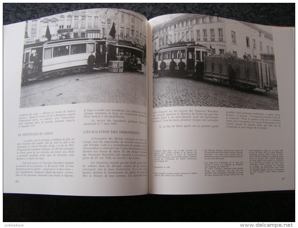 HISTOIRE DES TRANSPORTS PUBLICS A BRUXELLES Tome 1 La Belle Epoque Régionalisme Tramways Tram STIB Trolley Bus Autobus