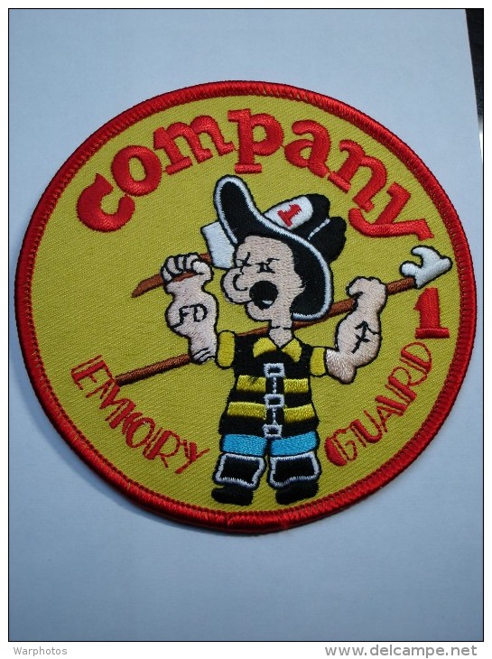 ECUSSON - Patch POMPIERS - COMPANY 1 - EMORY GUARD - USA - NEUF - Patches