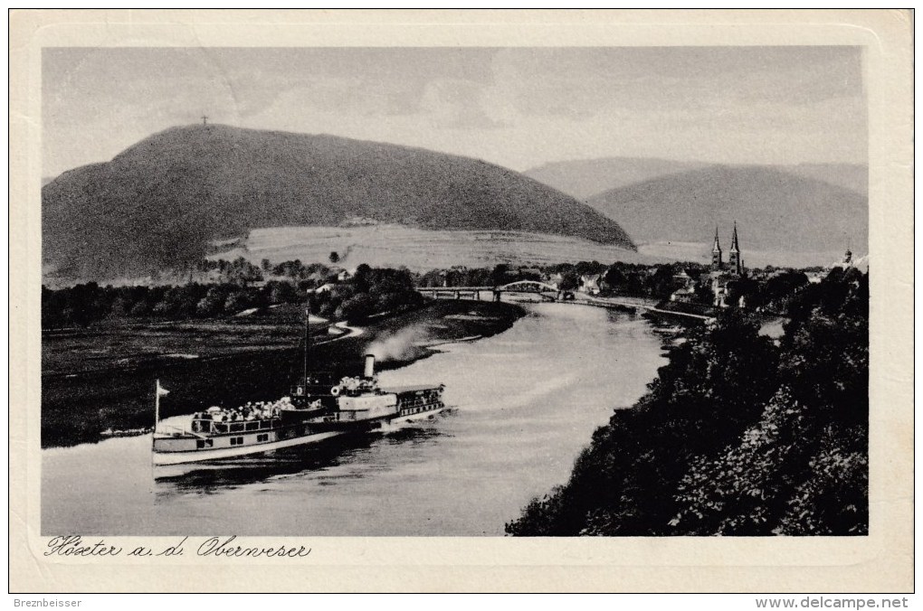 AK HÖXTER An Der Oberweser  - Karte Gel 1930 - Höxter