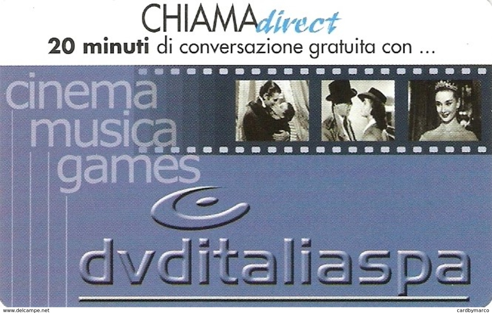 *CHIAMADIRECT - N.21 - DVDITALIA* - Scheda NUOVA (MINT) (DT) - Altri & Non Classificati