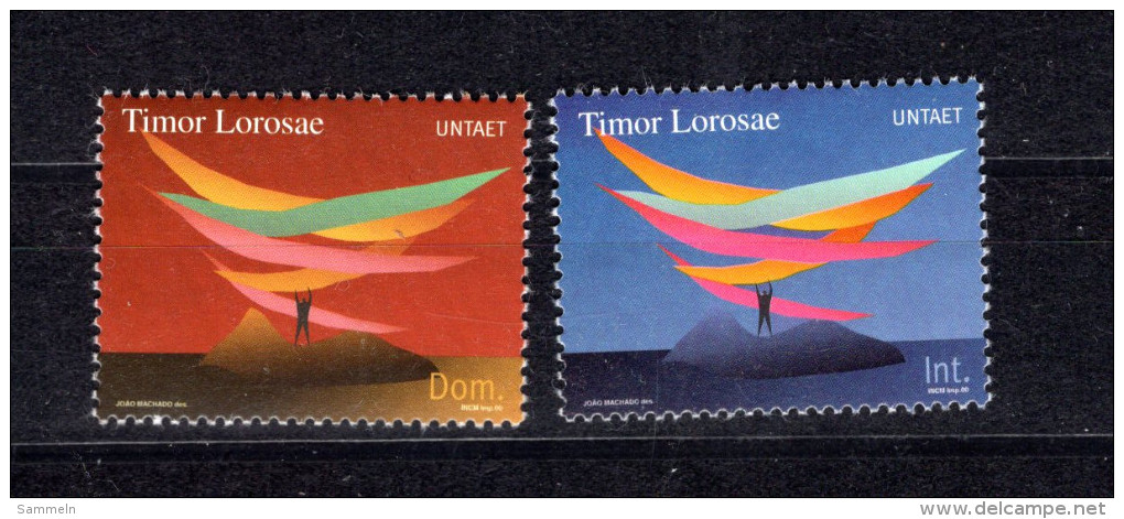 8013 Osttimor Postfrisch Mi 369-70 - Timor Oriental