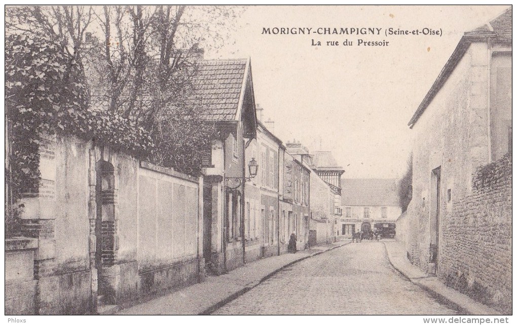 MORIGNY-CHAMPIGNY/91/La Rue Du Pressoir/ Réf:C3636 - Autres & Non Classés